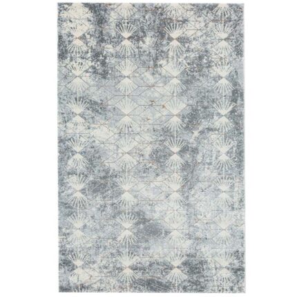 Covor Domino DS05B Gri/ Albastru - imagine 2