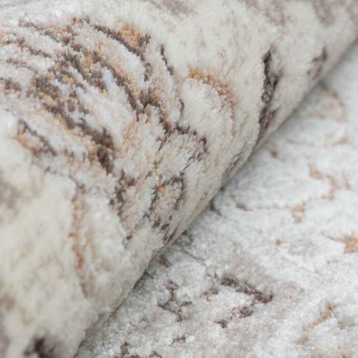 DS00 MARO 3 Covor Domino DS00 Bej/ Maro - imagine 3