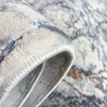 Covor Domino DS03 Gri/ Albastru - imagine 7