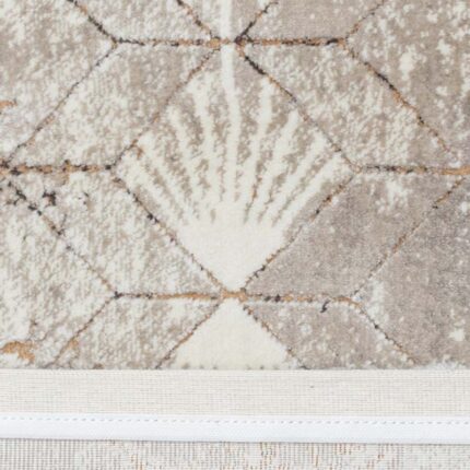 Covor Domino DS05 Bej/ Maro - imagine 4