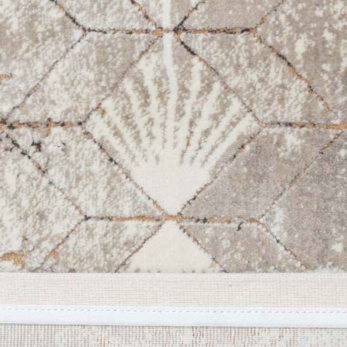 Covor Domino DS05 Bej/ Maro - imagine 4