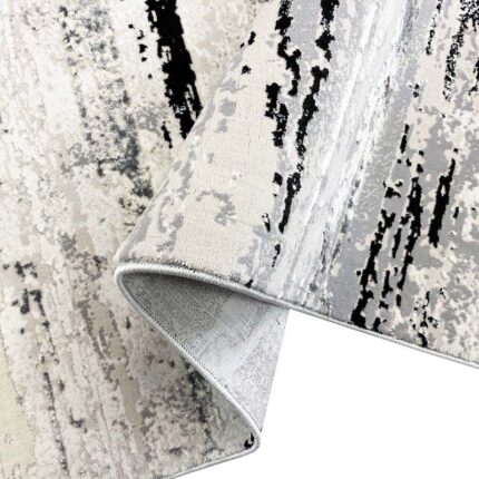 Covor Modern Rose 556 NEGRU - imagine 3