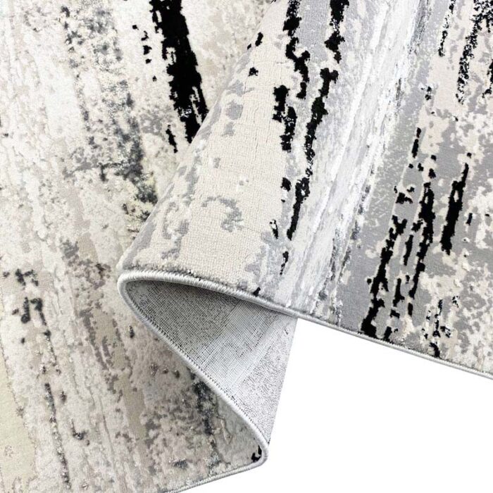 Covor Modern Rose 556 NEGRU - imagine 3