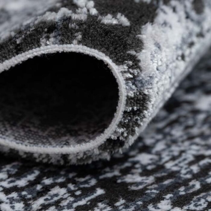 Covor Babil BX09B Negru/Gri - imagine 4