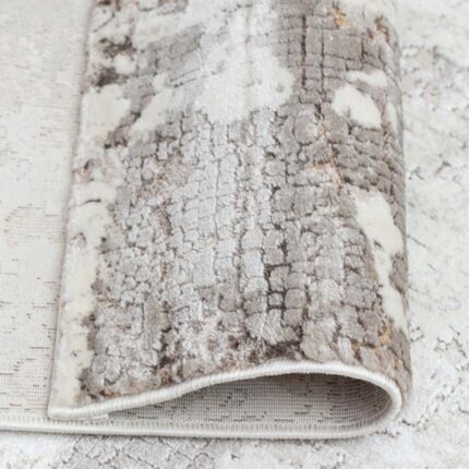 Covor Domino DS06 Bej/ Maro - imagine 3