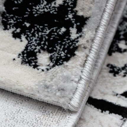 Covor Modern Rose 506 NEGRU - imagine 4