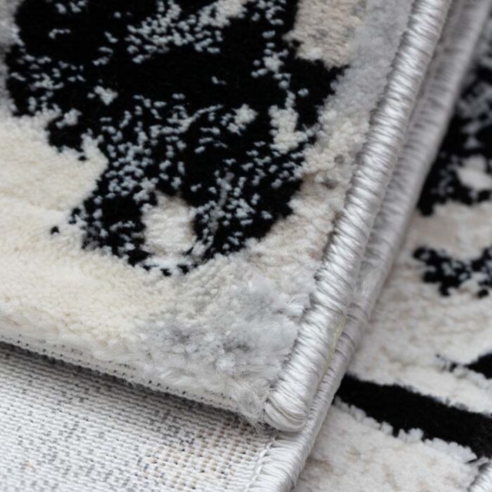 Covor Modern Rose 506 NEGRU - imagine 4