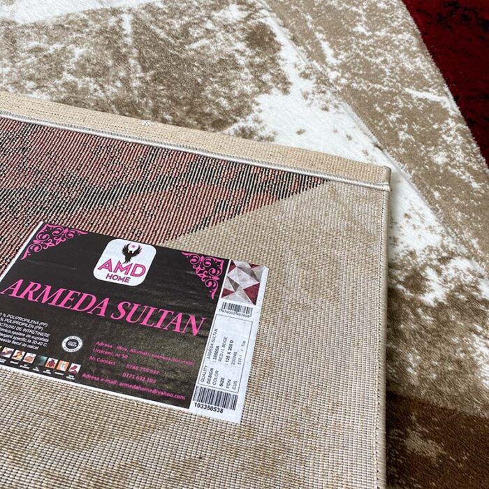 Covor Geometric SULTAN 38500A Maro/Rosu - imagine 6