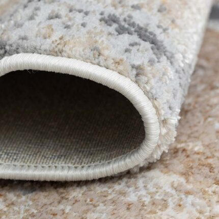 Covor Modern EFES cod: HE854 Cream/ Auriu - imagine 6