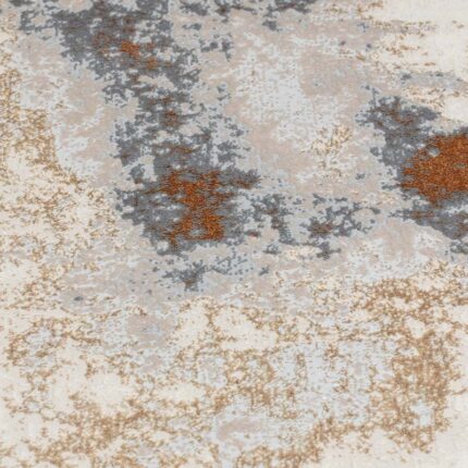 Covor Modern EFES cod: HE855 Cream/ Auriu - imagine 7