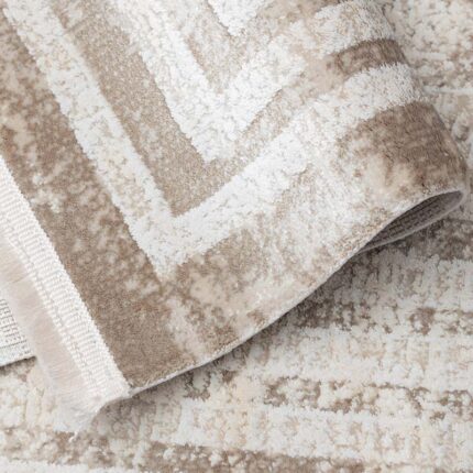 Covor Lootus LO14K Bej/ Maro - imagine 4