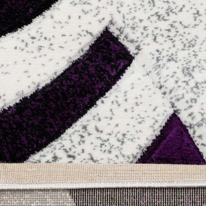 Covor Geometric SULTAN 36713A Lila/ Gri - imagine 4