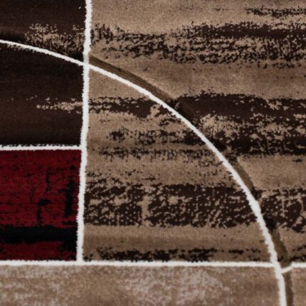 Covor Geometric SULTAN 38499A Rosu/ Bej - imagine 3