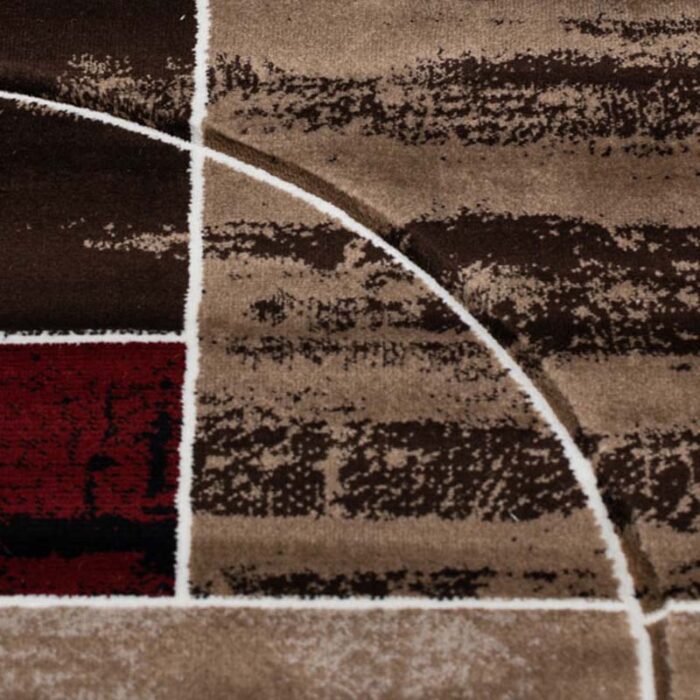 Covor Geometric SULTAN 38499A Rosu/ Bej - imagine 3