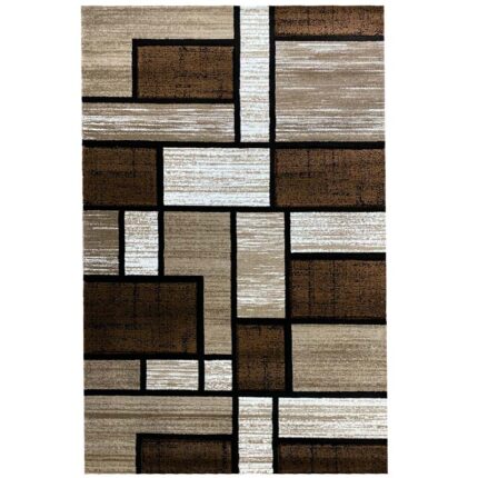 Covor Geometric SULTAN 37003A Bej/ Maro - imagine 2