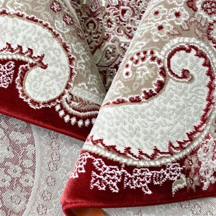 Covor Clasic Living Avangard 38151A Rosu - imagine 4