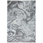 Covor Modern EFES cod: G6262 Gri - imagine 2