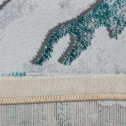 Covor Modern EFES cod: G6262 Gri/Verde - imagine 5