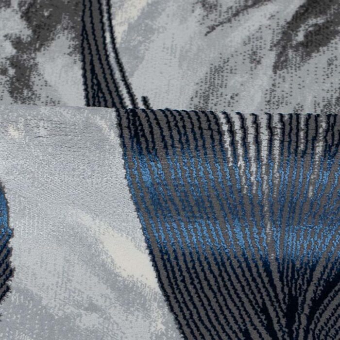Covor Modern EFES cod: HE778 Gri/Albastru - imagine 6