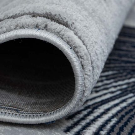 Covor Modern EFES cod: HE778 Gri/Albastru - imagine 3