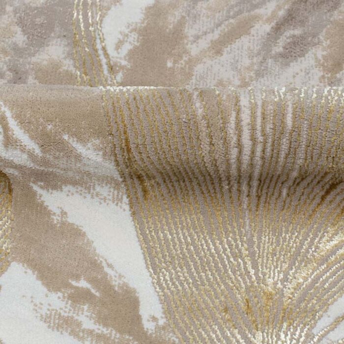 Covor Modern EFES cod: HE778 Bej/ Auriu - imagine 3