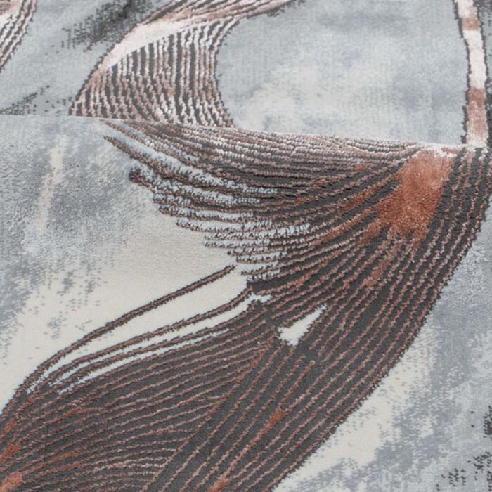 HE778 ROZ 1 Covor Modern EFES cod: HE778 Gri/ Roz - imagine 3