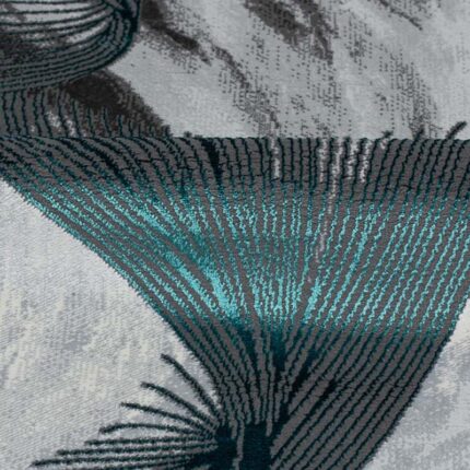 Covor Modern EFES cod: HE778 Gri/ Verde - imagine 3