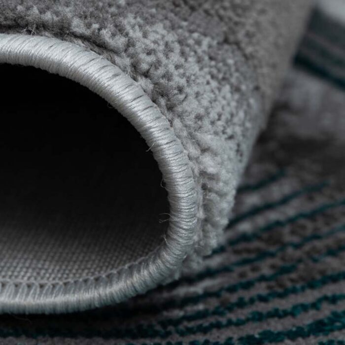 Covor Modern EFES cod: HE778 Gri/ Verde - imagine 6