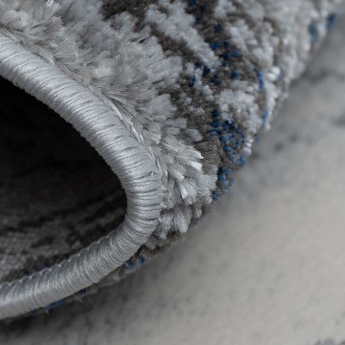 HE783 ALBASTRU 5 Covor Modern EFES cod: HE783 Gri/ Albastru - imagine 5