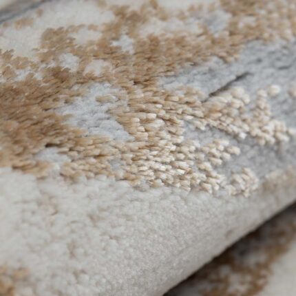 Covor Modern EFES cod: HE783 Crem/ Auriu - imagine 5