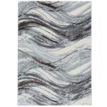 Covor Modern EFES cod: HE796 Gri/ Roz - imagine 2