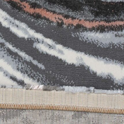 Covor Modern EFES cod: HE796 Gri/ Roz - imagine 7