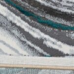 Covor Modern EFES cod: HE796 Gri/ Verde - imagine 4