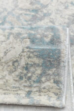 Covor living Rose 38724A Albastru-Gri