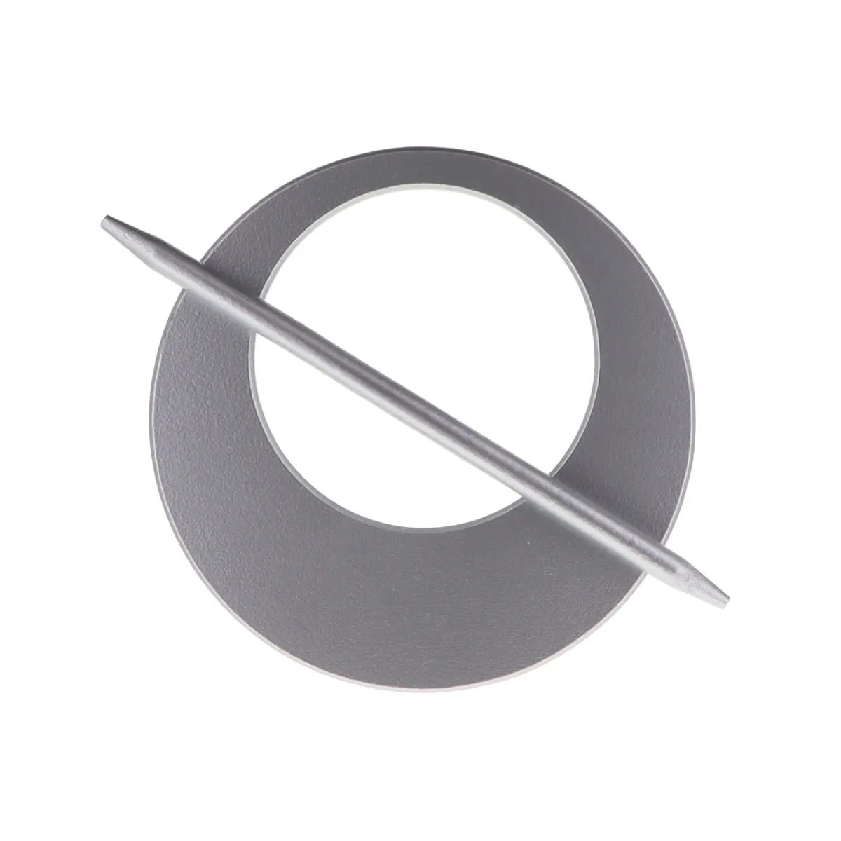 236793 CLEMĂ DECORATIVĂ PERDELE ȘI DRAPERII/ AGRAFĂ MDF MIRZA / CROM, COMPOZITIE MDF - imagine 1