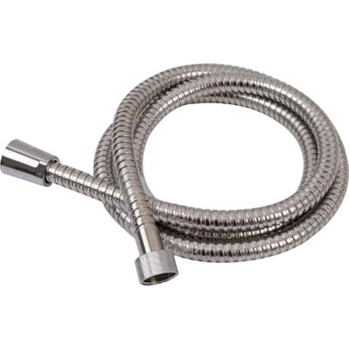 3101102 FURTUN DUȘ FLEXIBIL 200 CM OȚEL INOX - CROM - imagine 1