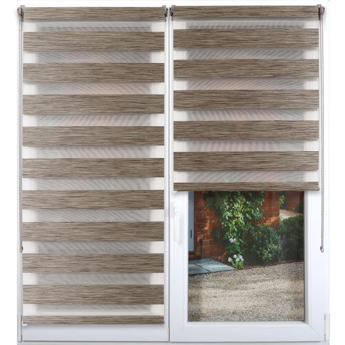 352575180906 RULOU ZEBRA 75X180 CM – MARO/AURIU COMPOZIȚIE POLYESTER | JALUZELE - imagine 1