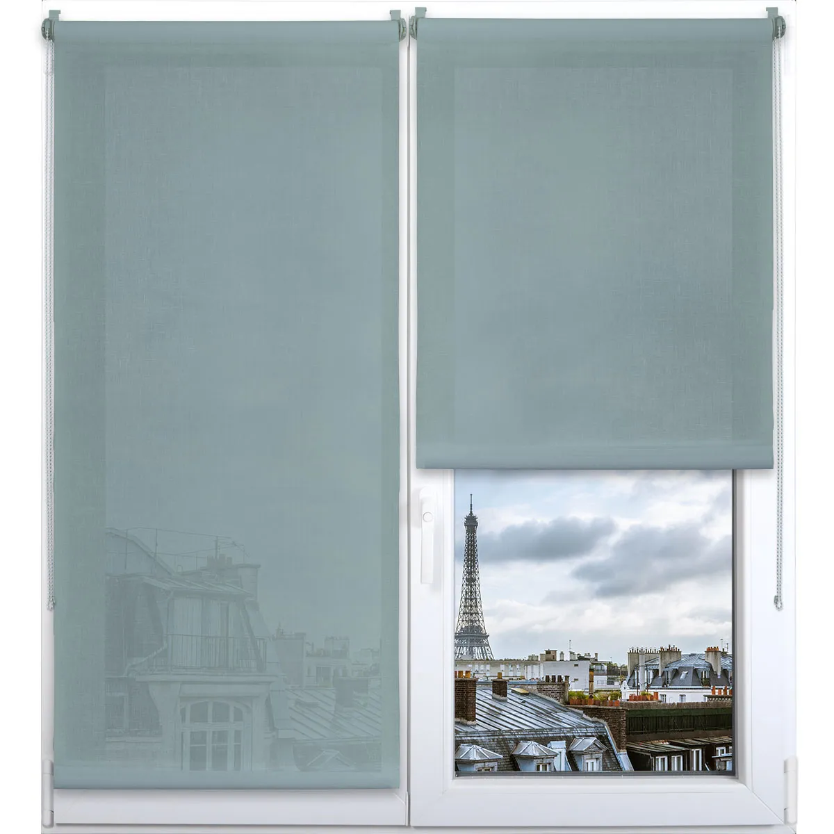 35296018019 RULOU TEXTIL 60X180 CM – BLEU COMPOZIȚIE POLYESTER | JALUZELE - imagine 1