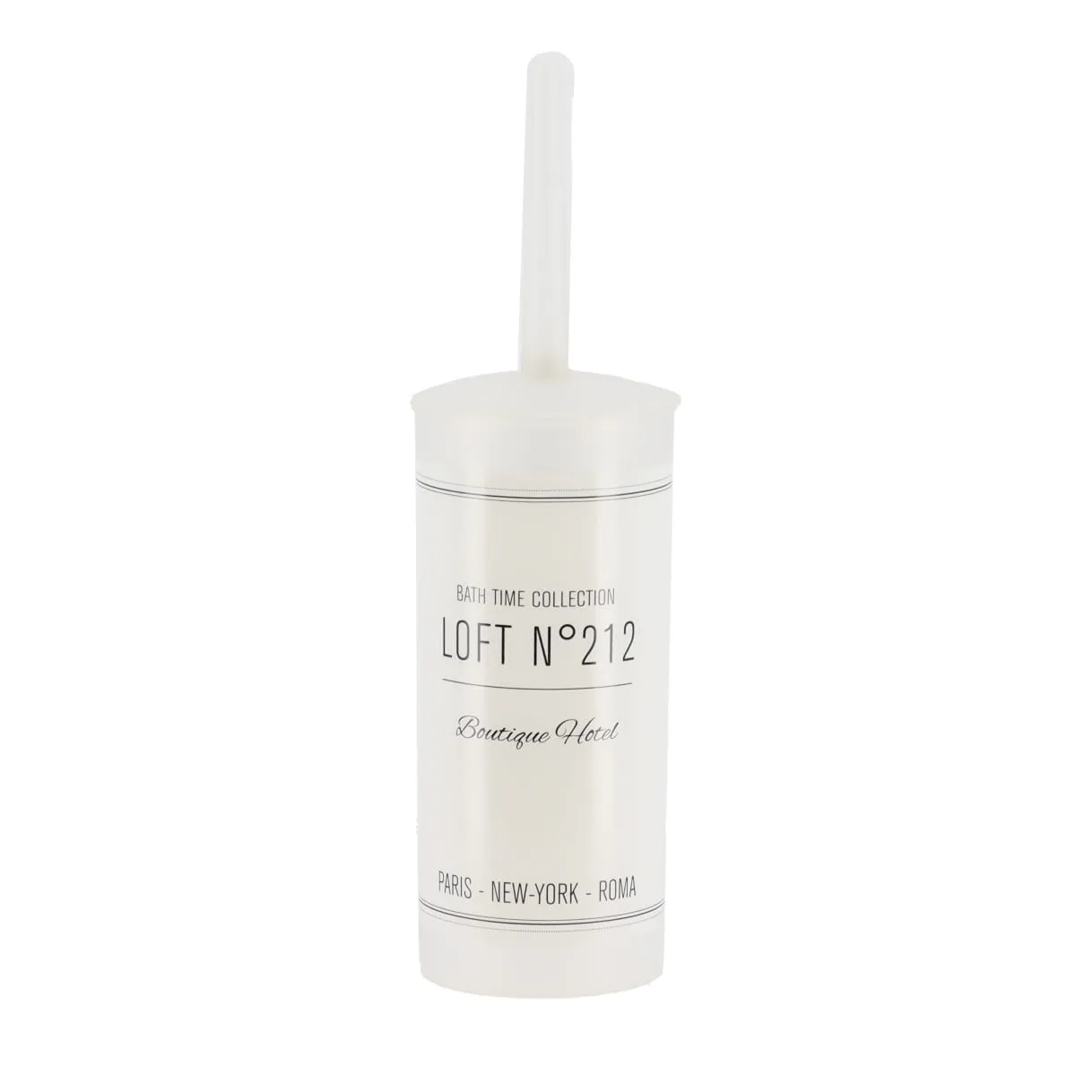 6600716 PERIE DE TOALETĂ INALTĂ NEO – ALB COMPOZIȚIE POLIRĂSINĂ + PVC - imagine 1