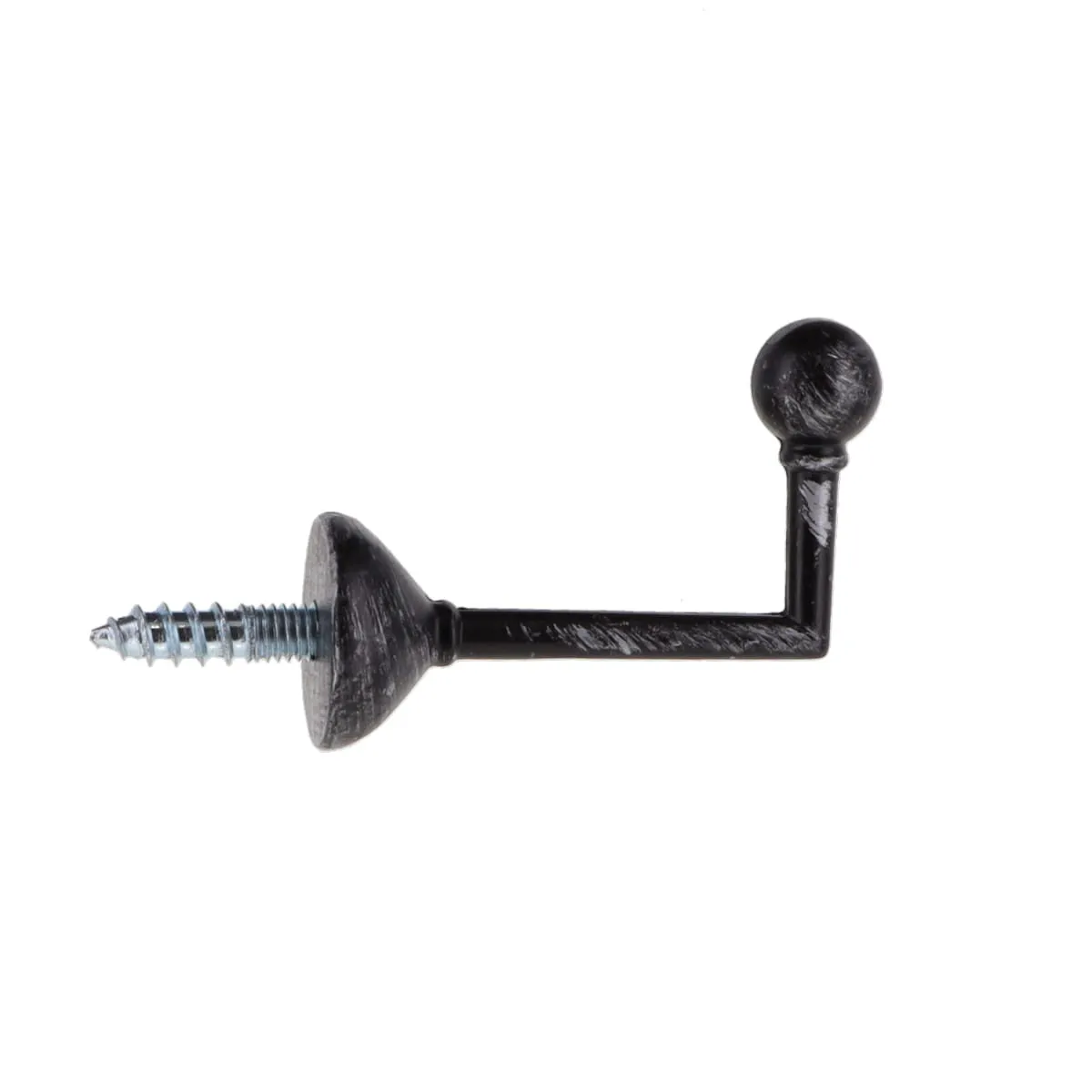 730296 SET CÂRLIG HOLD – NEGRU/ARGINTIU COMPOZIȚIE FIER FORJAT - imagine 1