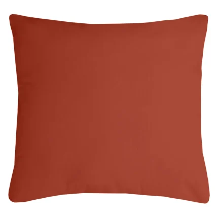 Pernă decorativă Nelson 40X40 cm, culoare cărămiziu, 100% poliester