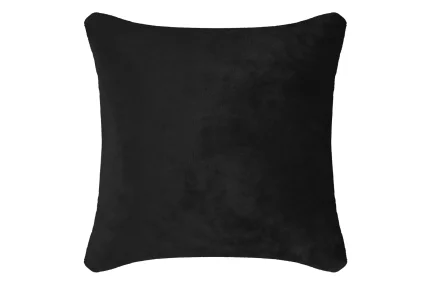 Față de pernă Doudou 40X40 cm, culoare negru, 100% poliester - imagine 2