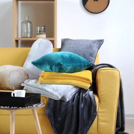 Față de pernă Doudou 40X40 cm, culoare alb, 100% poliester