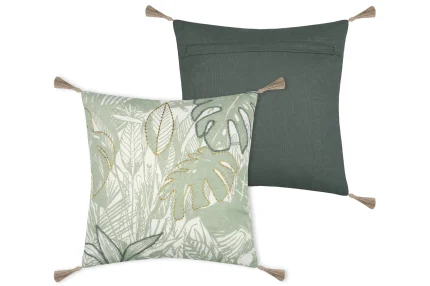 Pernă decorativă Botanys 40X40 cm, culoare multicolor, 15% in 85% bumbac - imagine 3