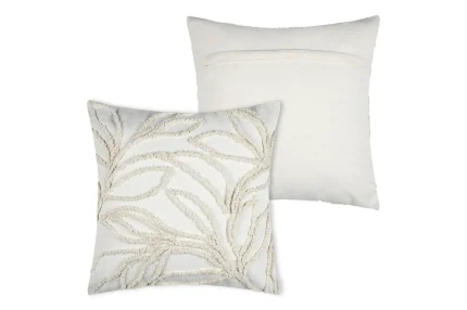 Pernă decorativă Hemera 40X40 cm, culoare natural, 100% bumbac - imagine 3