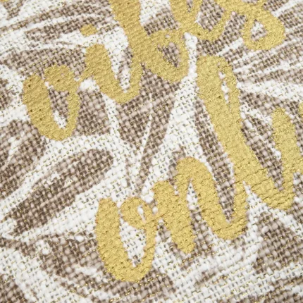 Pernă decorativă Hemera 40X40 cm, culoare greige, 100% bumbac