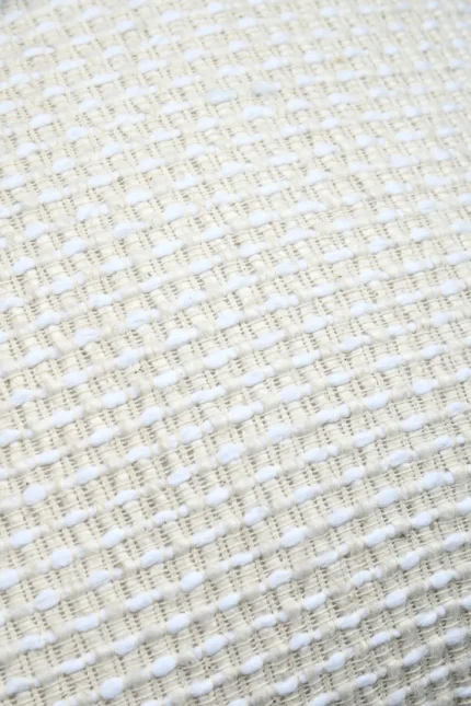 Pernă decorativă Balma 40X40 cm, culoare crem, 100% bumbac - imagine 5