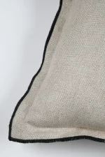 Pernă decorativă Aline 40X40 cm, culoare bej, 19% in 81% bumbac