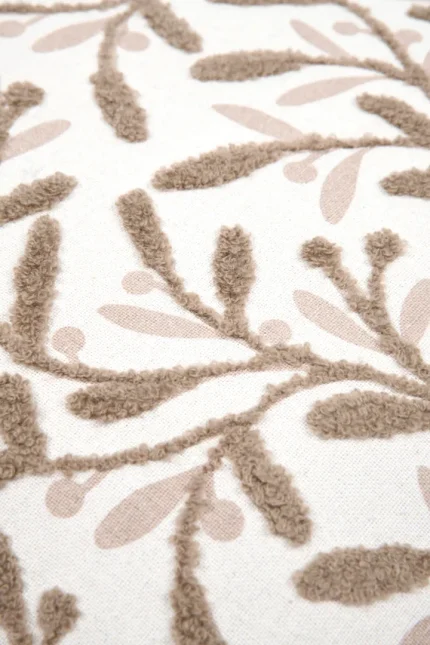 Pernă decorativă Ombrage 40X40 cm, culoare natural, 55% bumbac 45% poliester - imagine 5