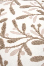 Pernă decorativă Ombrage 40X40 cm, culoare natural, 45% poliester 55% bumbac